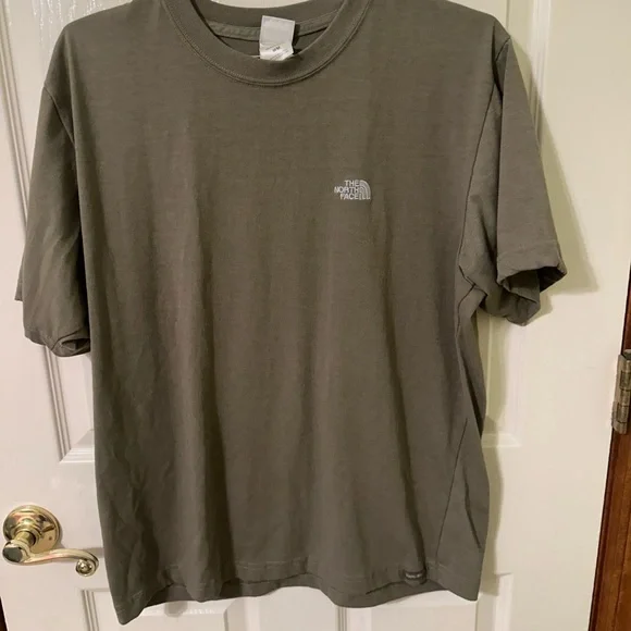 The North Face Men's Olive Short Sleeve Tee - Picture 1 of 5